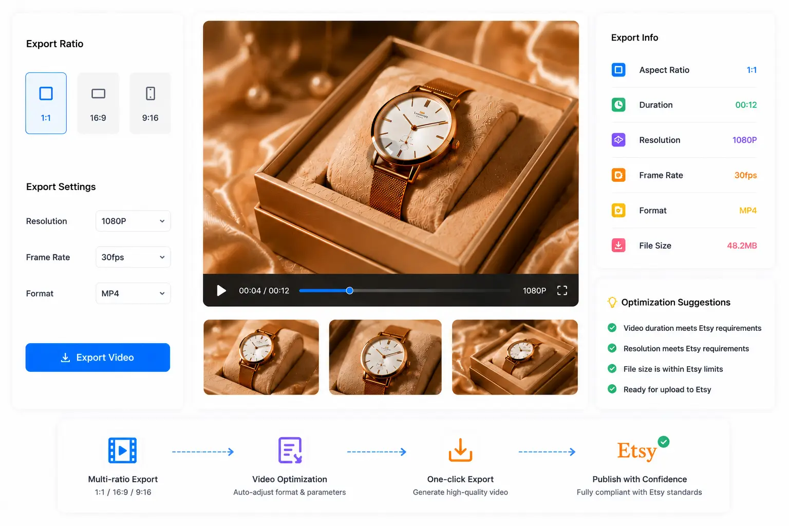 Smart Export & Etsy Optimization