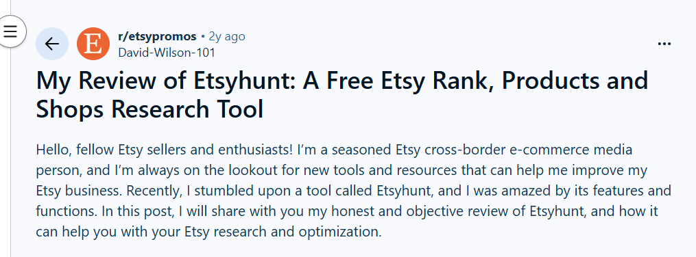 ehunt review